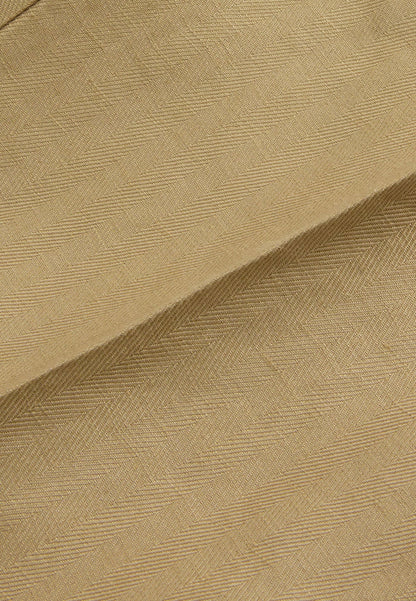 Tapered Fit Keten Pantolon