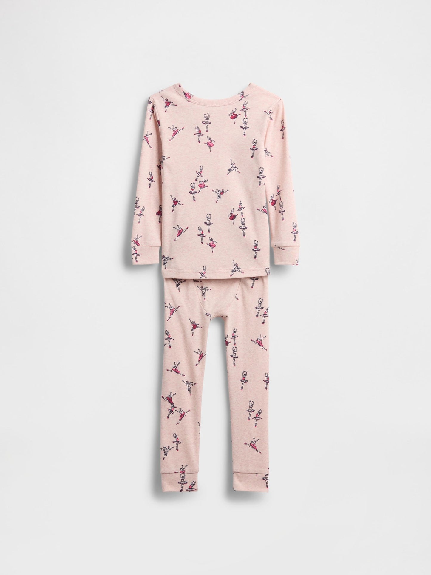 Pembe %100 Organik Brushed Pamuk Pijama Takımı