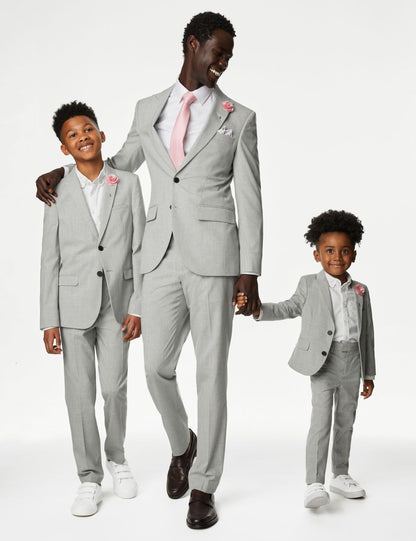 Slim Fit Ekose Desenli Ceket