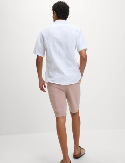 Regular Fit Streç Chino Şort