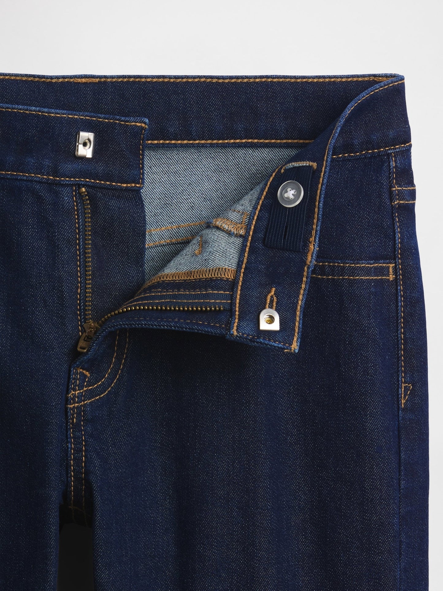 Koyu Mavi Straight Jean Pantolon