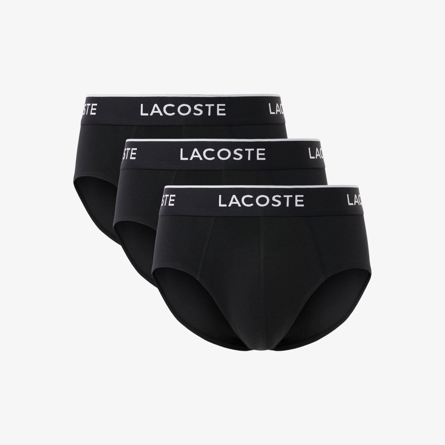 Lacoste Erkek 3'lü Siyah Külot
