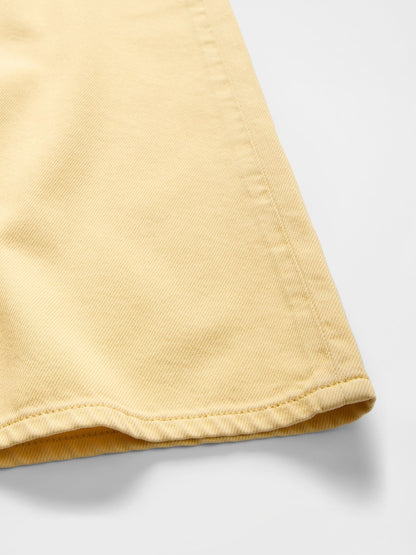 Sarı Mid Rise Ultrasoft Baggy Jean Pantolon