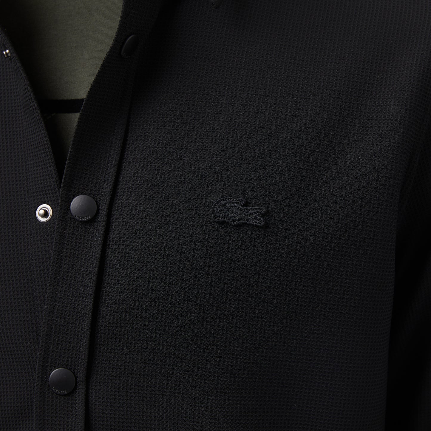 Lacoste Erkek Relaxed Fit Siyah Gömlek