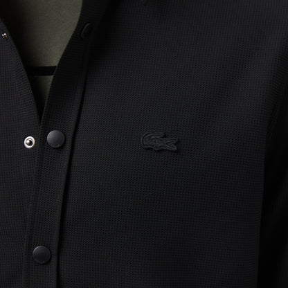 Lacoste Erkek Relaxed Fit Siyah Gömlek