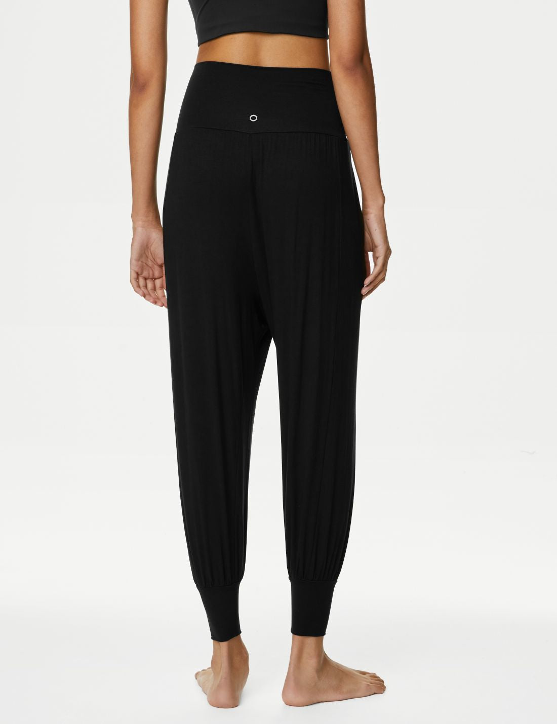 Tapered Fit Yüksek Belli Yoga Pantolonu