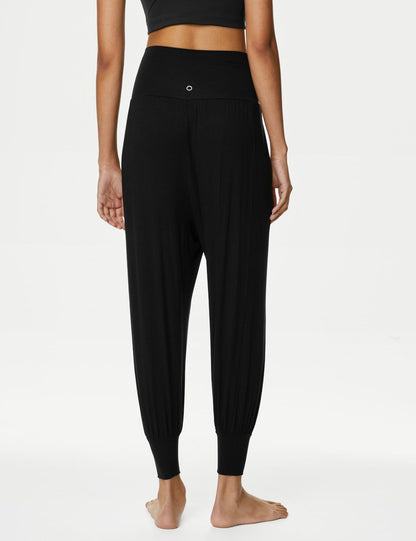 Tapered Fit Yüksek Belli Yoga Pantolonu