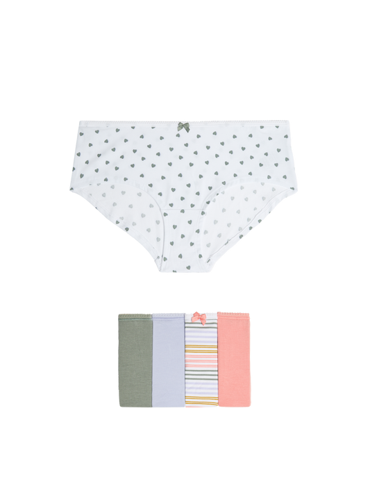 5'li Cotton Lycra:registered: Short Külot Seti