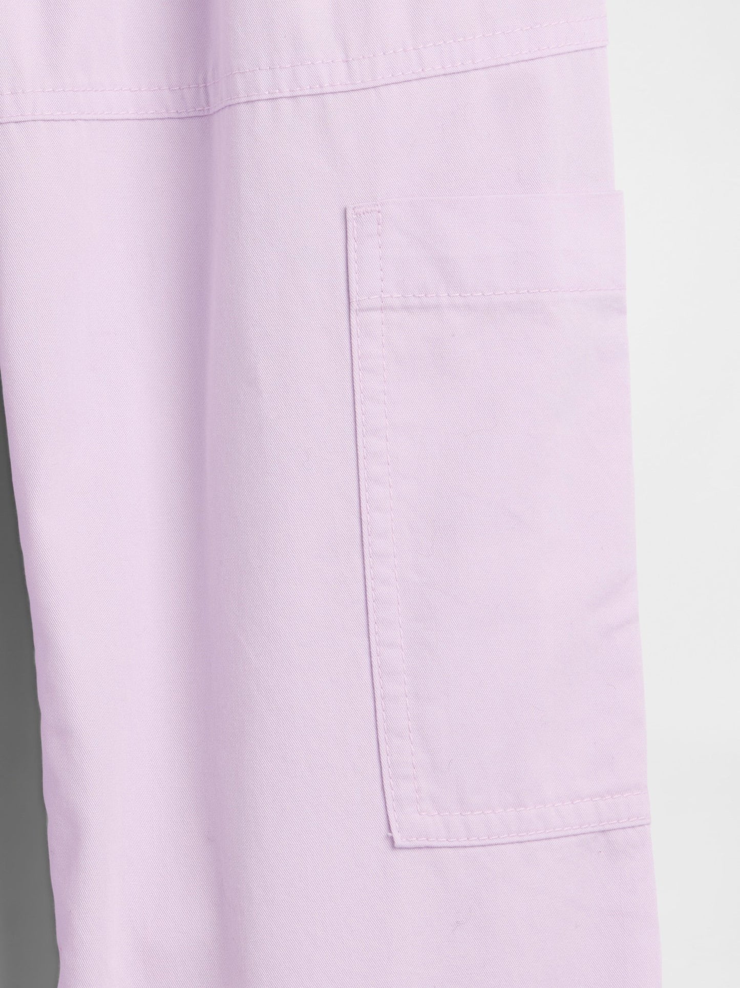 Lila Kids Pull-on Relaxed Denim Kargo Pantolon