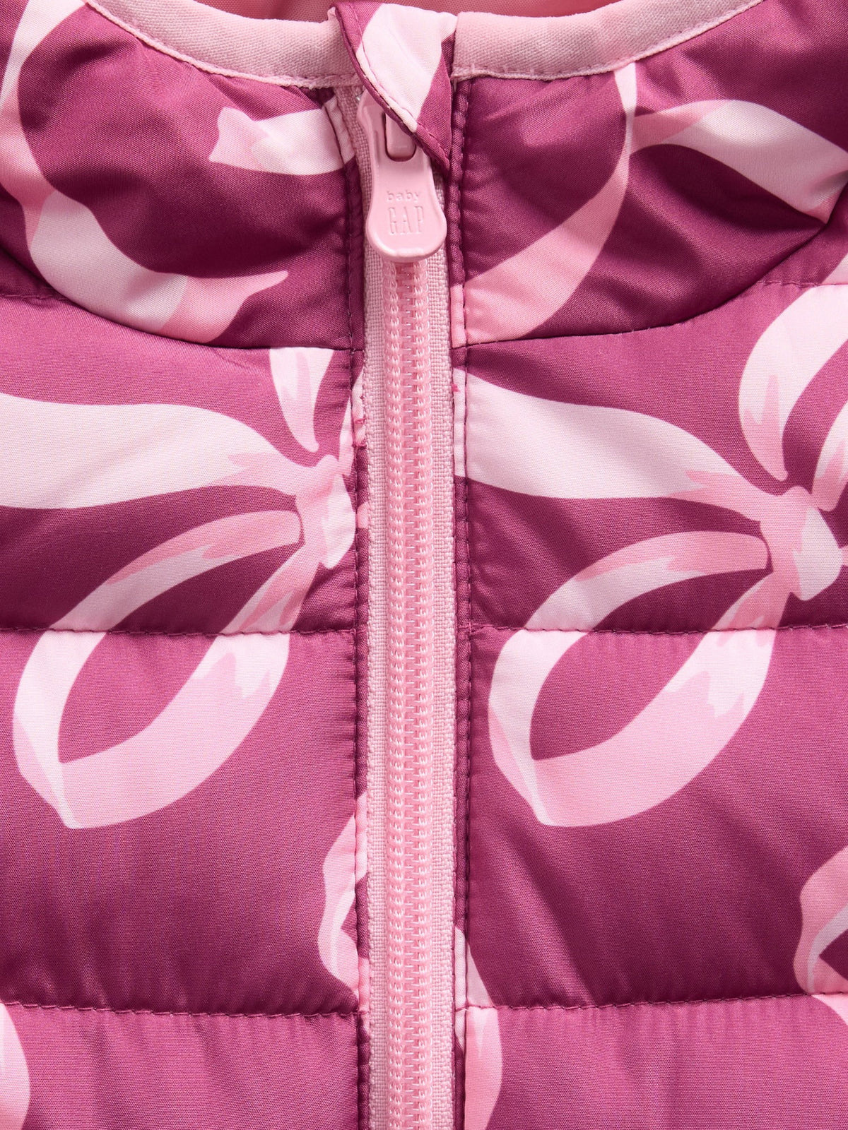 Pembe Şişme Puffer Mont