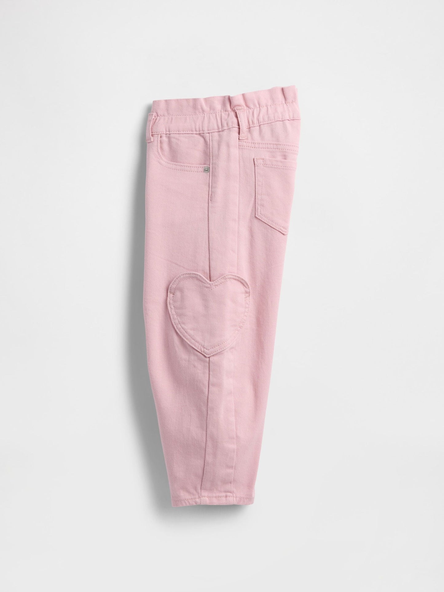 Pembe Paperbag Horseshoe Jean Pantolon
