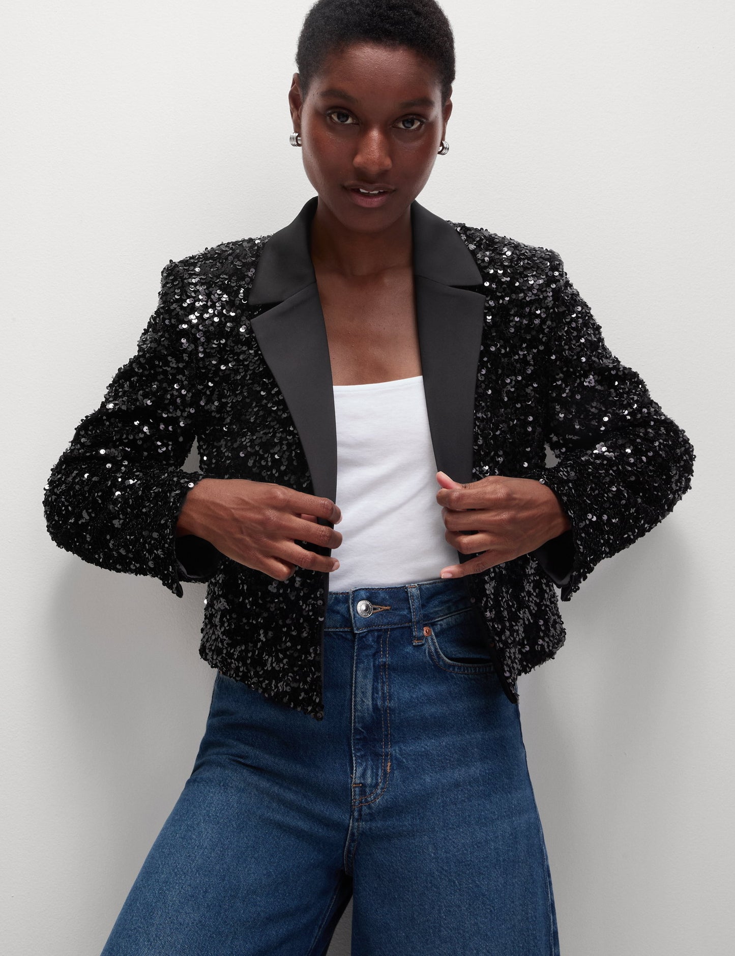 Payetli Crop Blazer