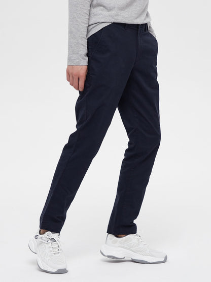 Lacivert Slim Khaki Pantolon