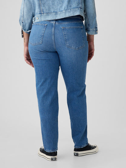 Mavi High Rise Cheeky Straight Washwell Jean Pantolon