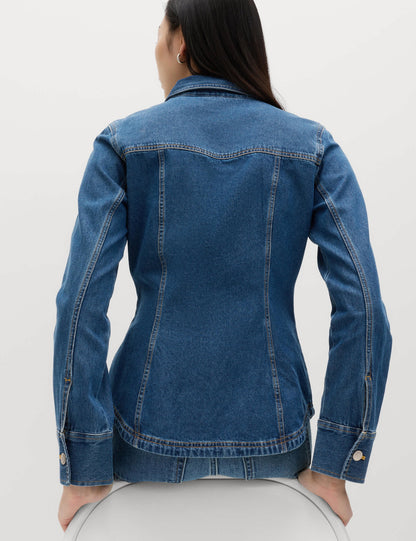 Pamuklu Denim Gömlek