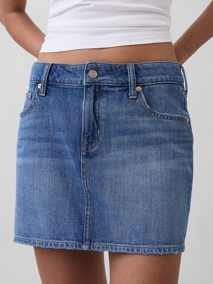 Mavi Denim Mini Etek