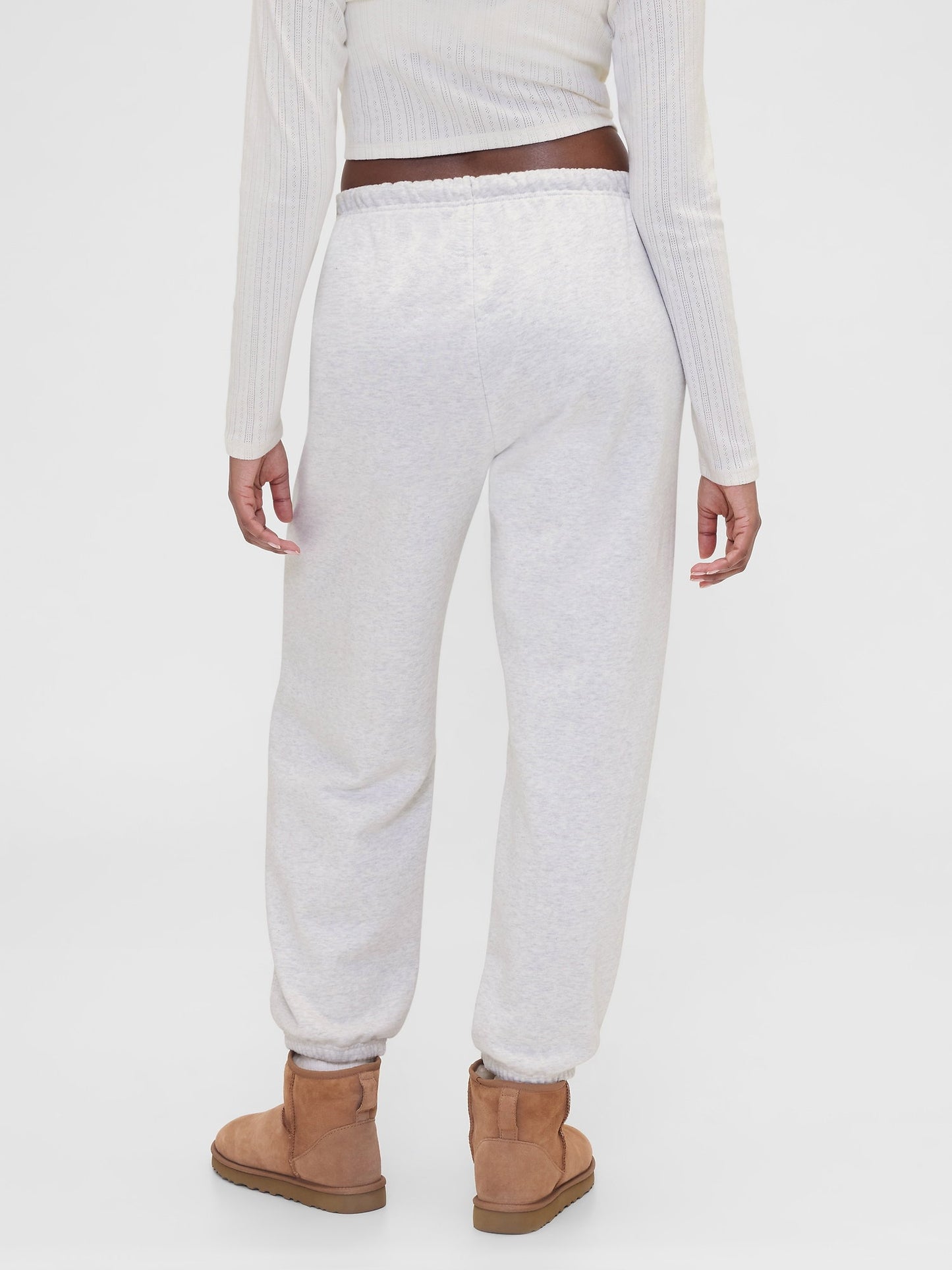 Gri Gap × Summer Fridays Heavyweight Relaxed Logo Eşofman Altı