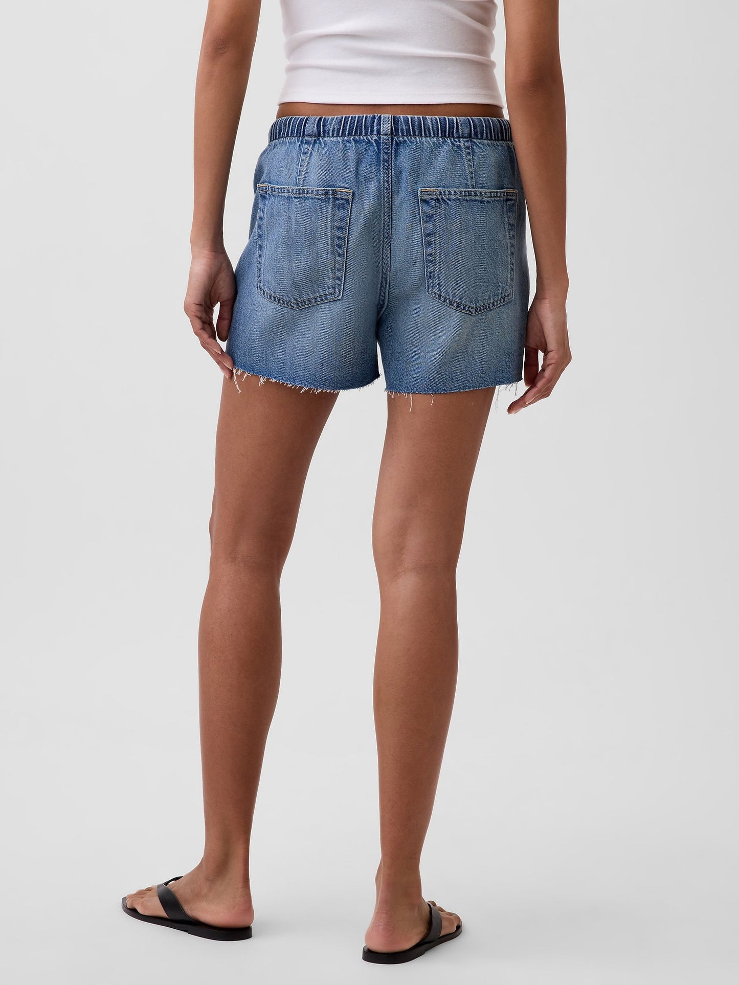 Mavi Low Slung Easy Denim Şort