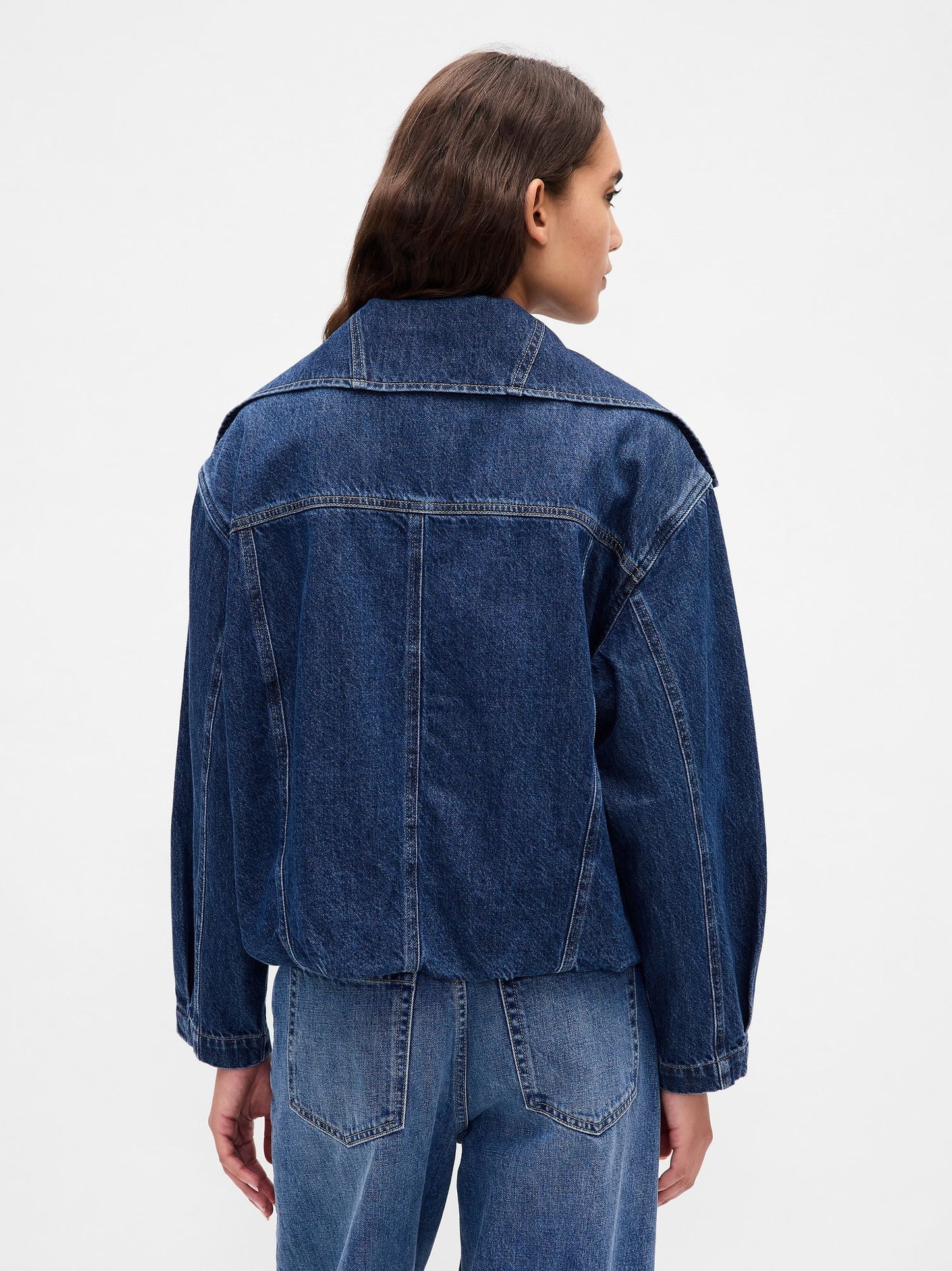 Mavi Denim Oversized Bubble Ceket