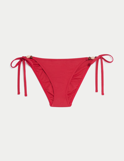 Boncuk Detaylı Bikini Altı