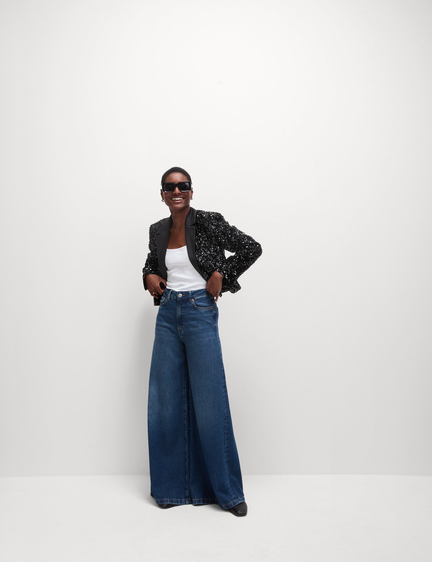 Payetli Crop Blazer