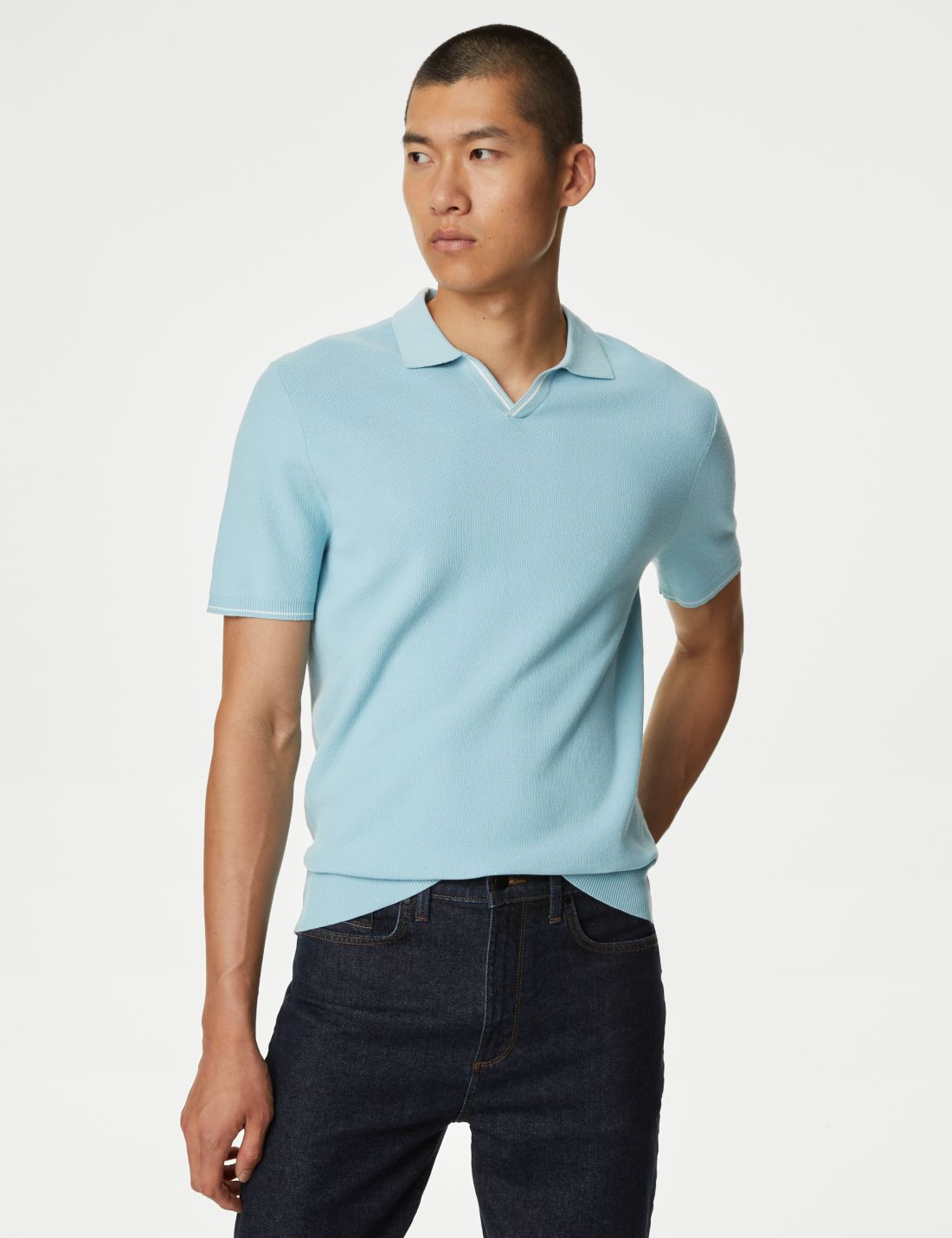 Örme Polo Yaka T-shirt