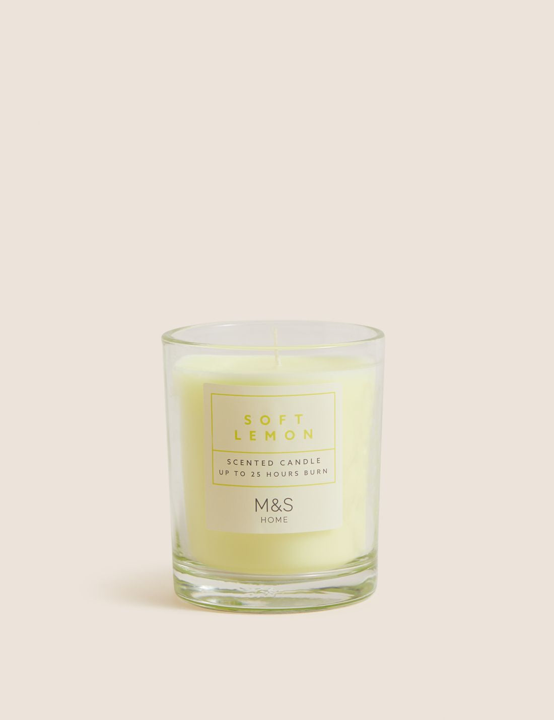 Limon Kokulu Dekoratif Mum