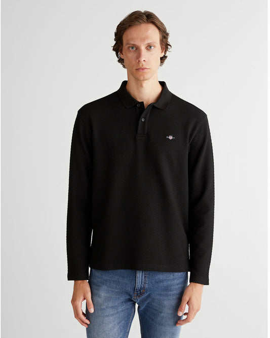 Jacquard C-neck T-shirt