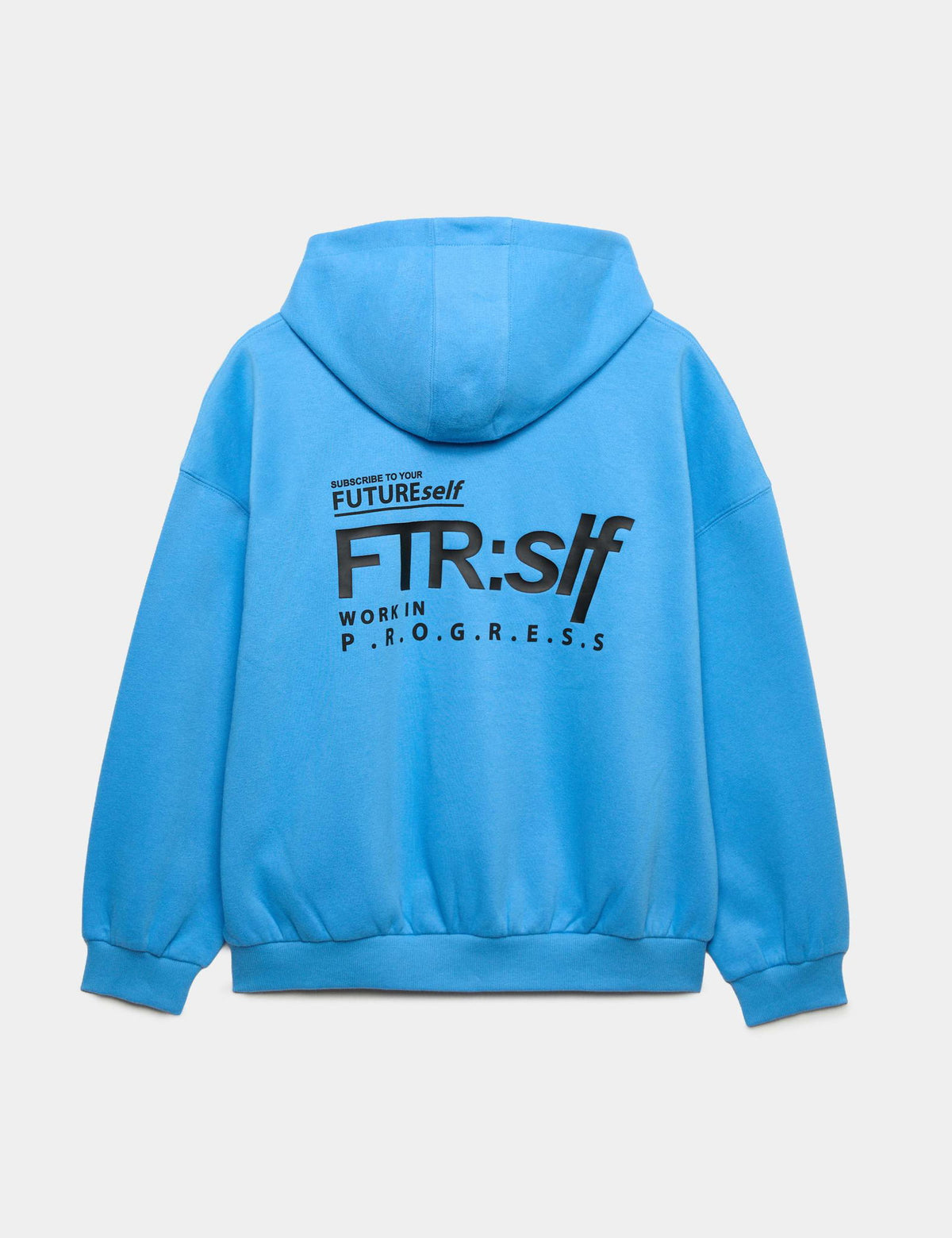 Grafik Baskılı Kapüşonlu Sweatshirt