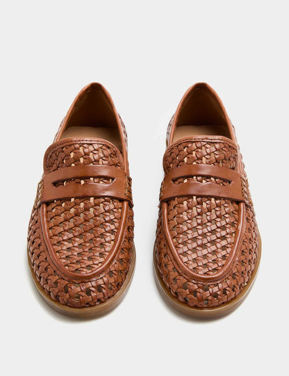 Deri Kadın Loafer