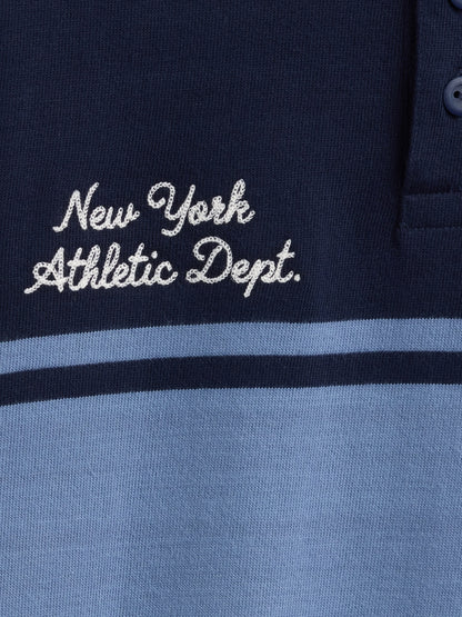 Lacivert Relaxed Gap Logo Polo T-shirt