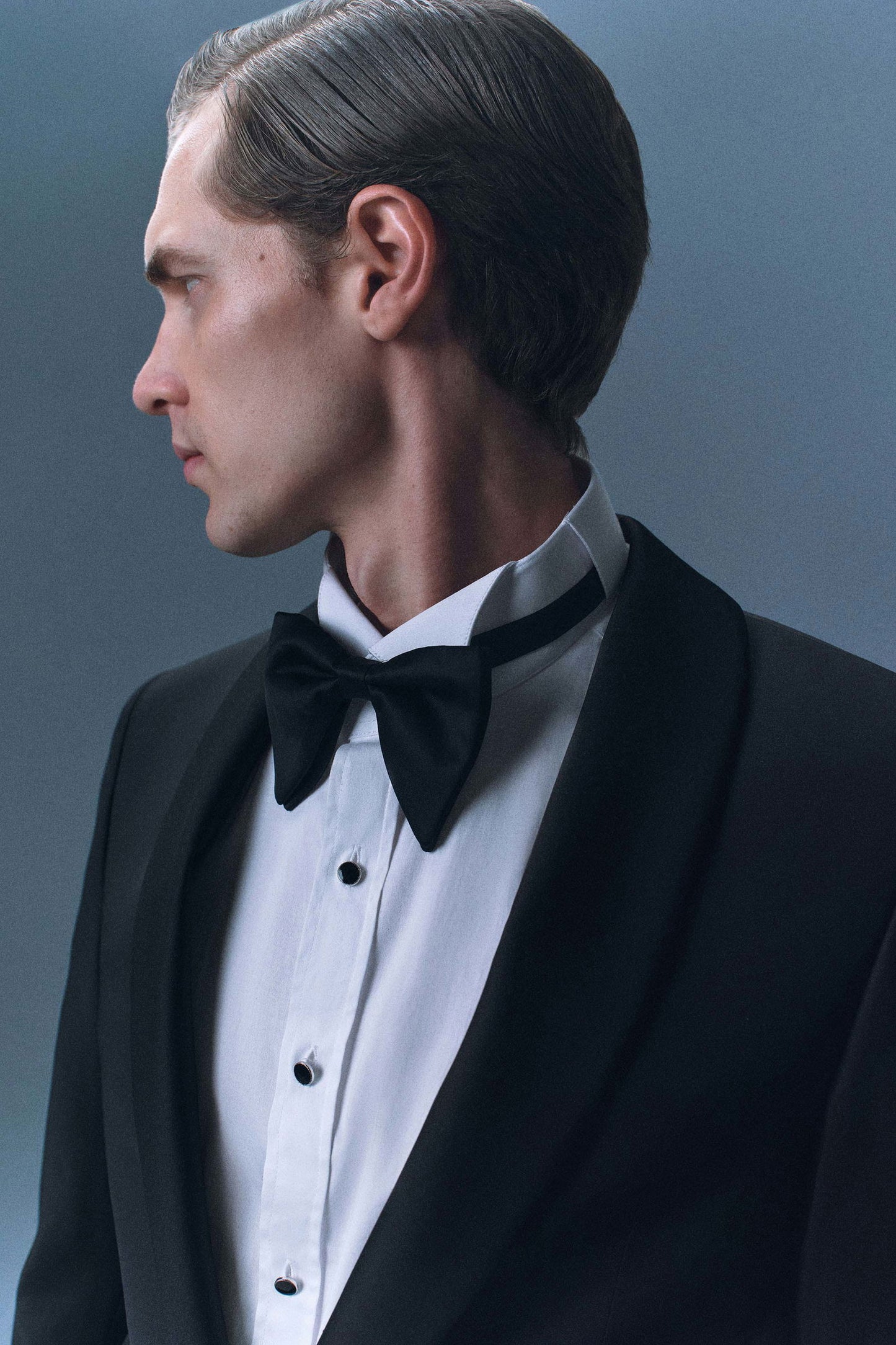 Damat Slim Fit Siyah Düz Damatlık &amp; Smokin Takim