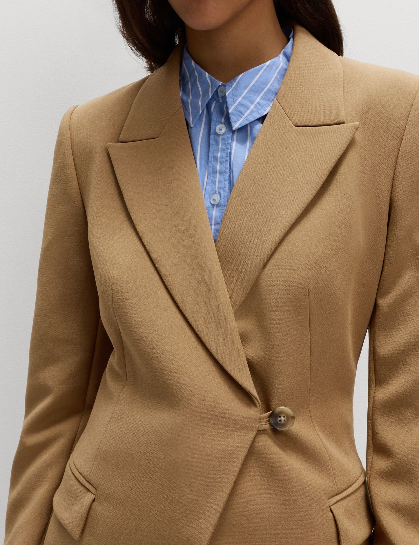 Twill Kumaş Blazer Ceket
