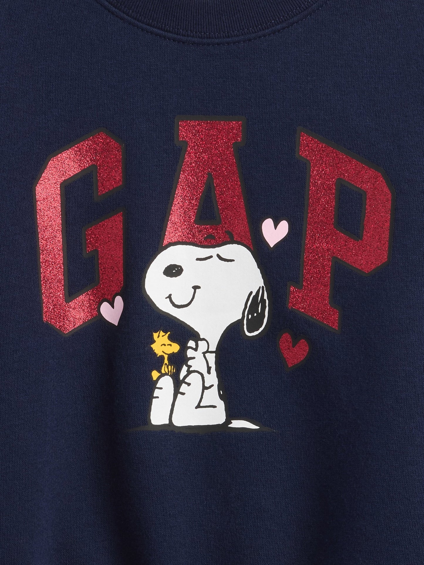 Lacivert Peanuts Relaxed Logo Sweatshirt