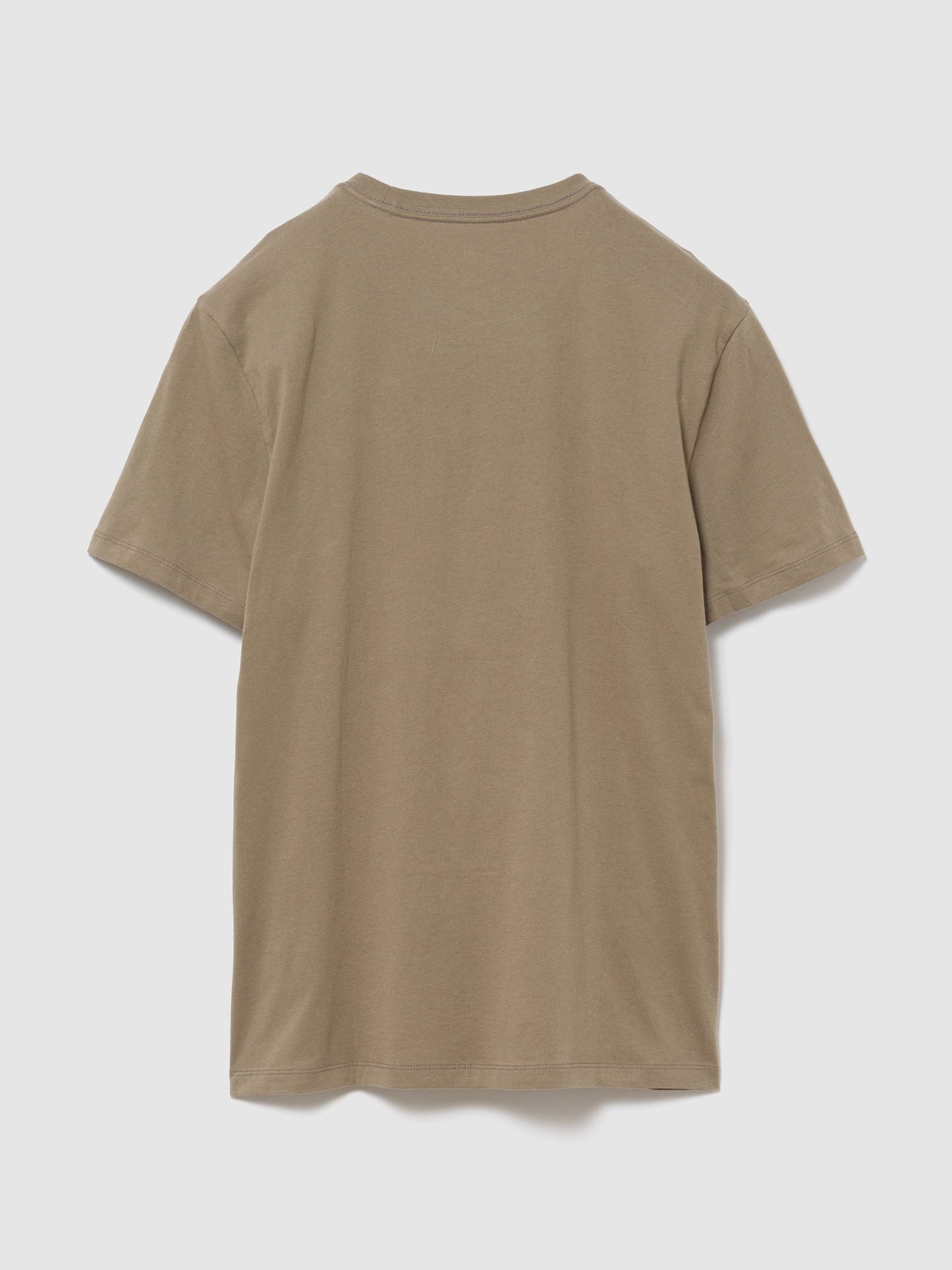 Açık Kahverengi Everyday Soft Relaxed Grafik Baskılı T-shirt