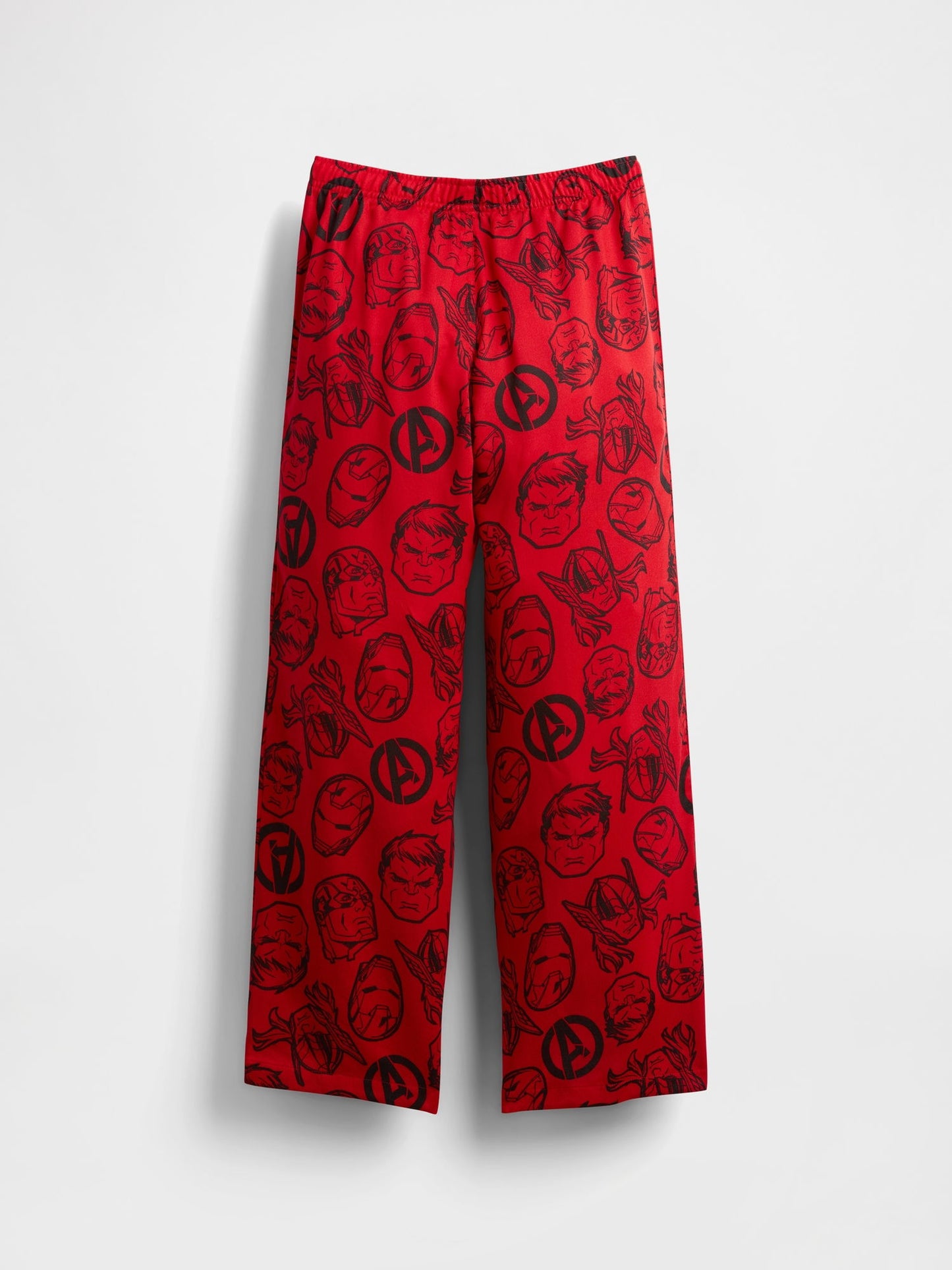 Kırmızı Kids Marvel Geri Dönüştürülmüş Flannel Pijama Pantolon