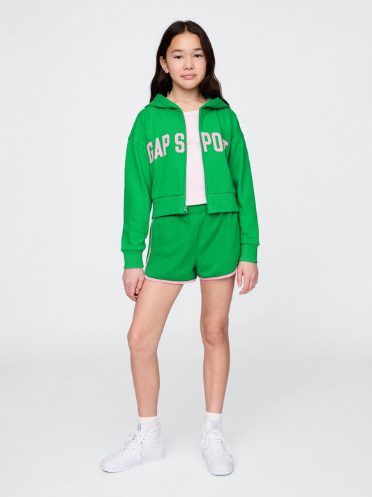 Yeşil Vintagesoft Dolphin Sweat Şort