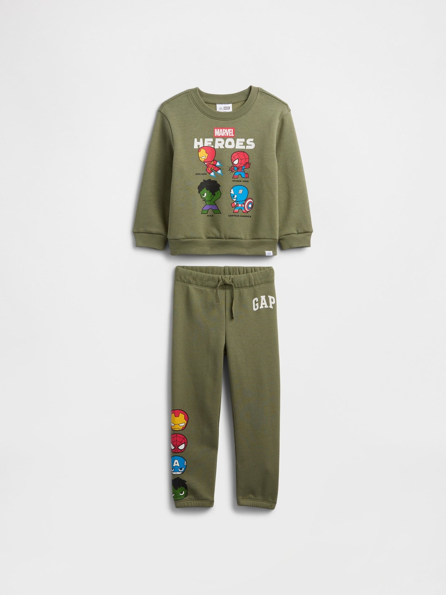 Haki Marvel Two-piece Sweat Takımı