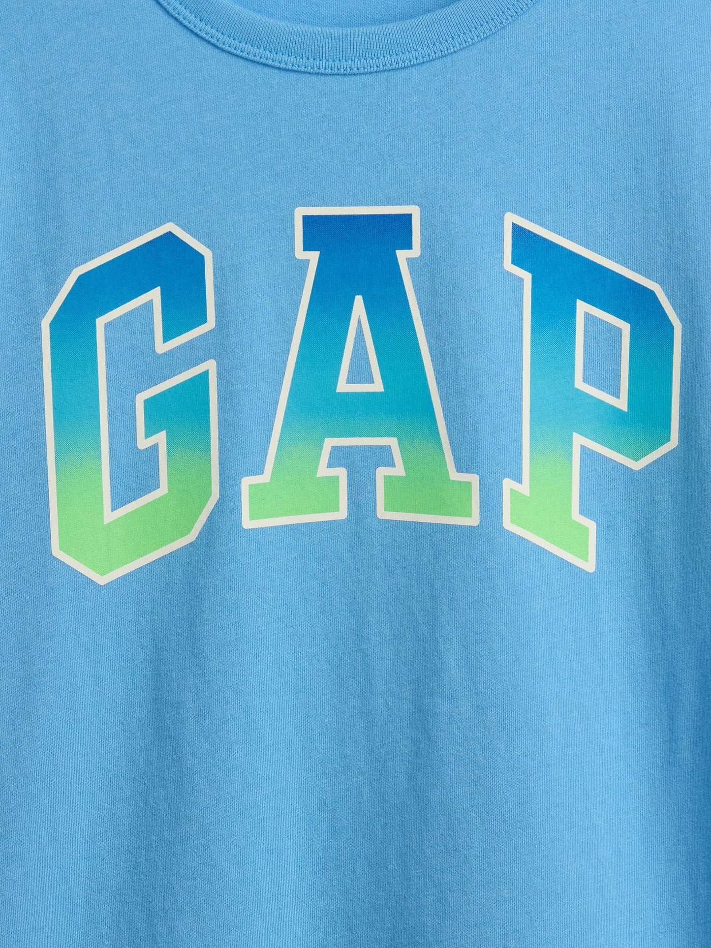 Açık Mavi Gap Logo T-shirt