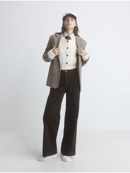 Çok Renkli Gap × A.p.c. Yün Karışımlı Relaxed Blazer