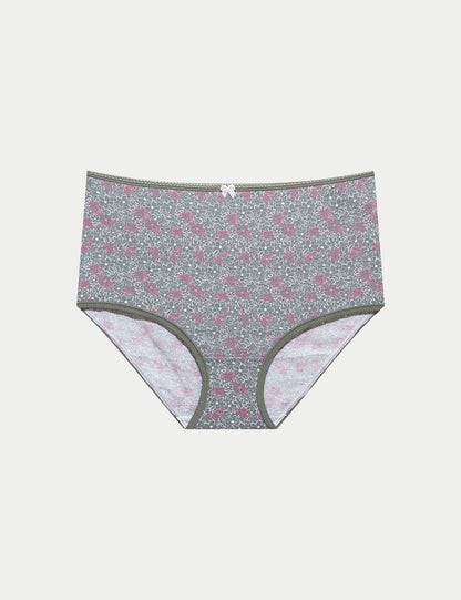 5'li Cotton Lycra Full Brief Külot Seti