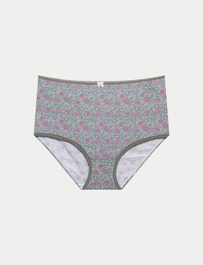5'li Cotton Lycra Full Brief Külot Seti