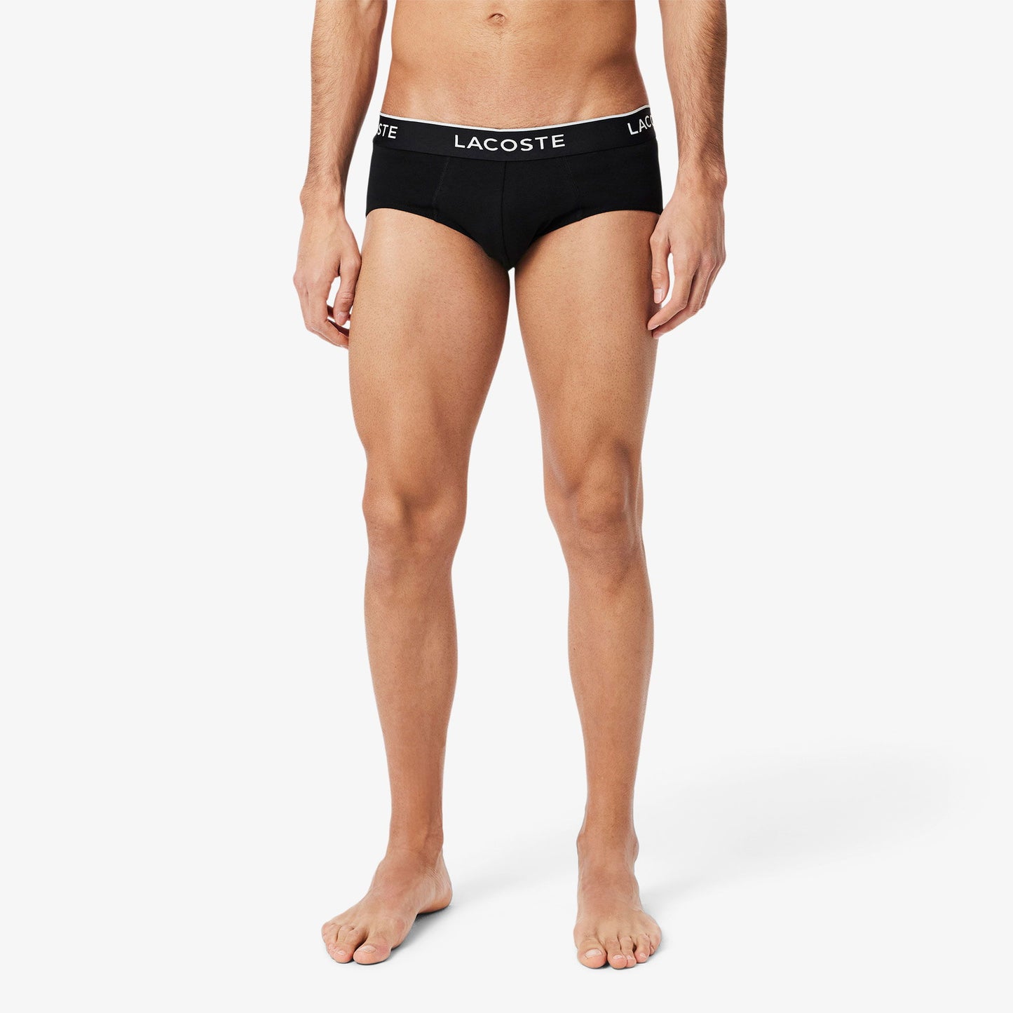 Lacoste Erkek 3'lü Siyah Külot