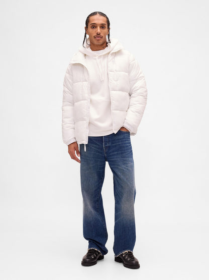 Beyaz Relaxed Gap Mini-logo Sweatshirt
