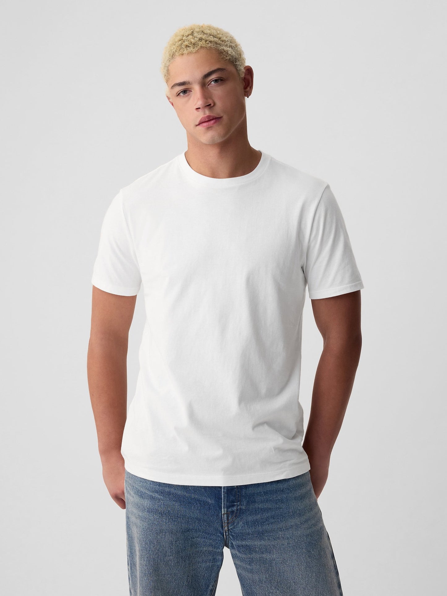 Beyaz Jersey Bisiklet Yaka Tshirt