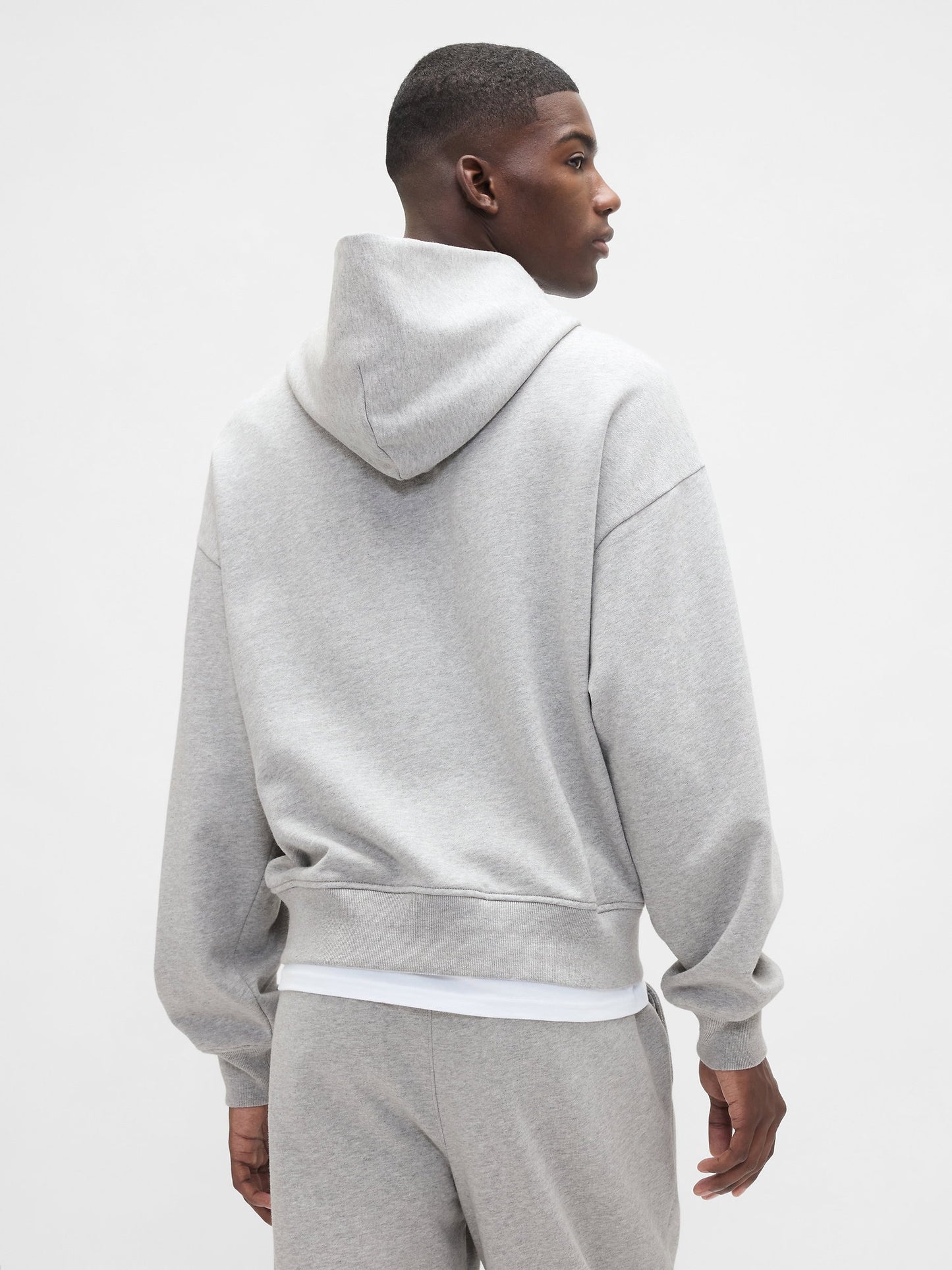 Açık Gri Heavyweight Oversized Sweatshirt