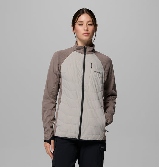 Arctic Crest Ii Hybrid Tam Fermuarlı Kadın Sweatshirt