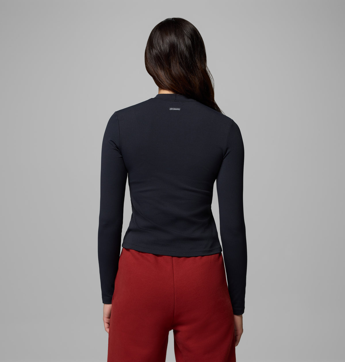 Pinetown Canyon Mockneck Kadın Teknik Uzun Kollu T-shirt