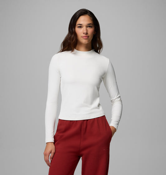 Pinetown Canyon Mockneck Kadın Teknik Uzun Kollu T-shirt