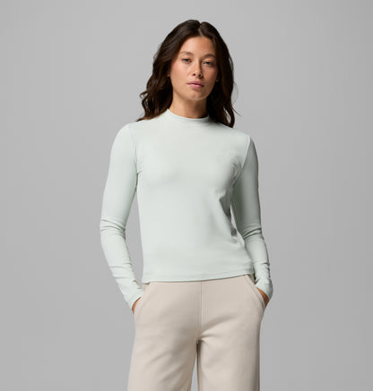 Pinetown Canyon Mockneck Kadın Teknik Uzun Kollu T-shirt